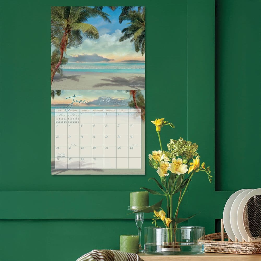 Seaside Serenity 2027 Wall Calendar by Mike Calascibetta Fourth Alternate Image