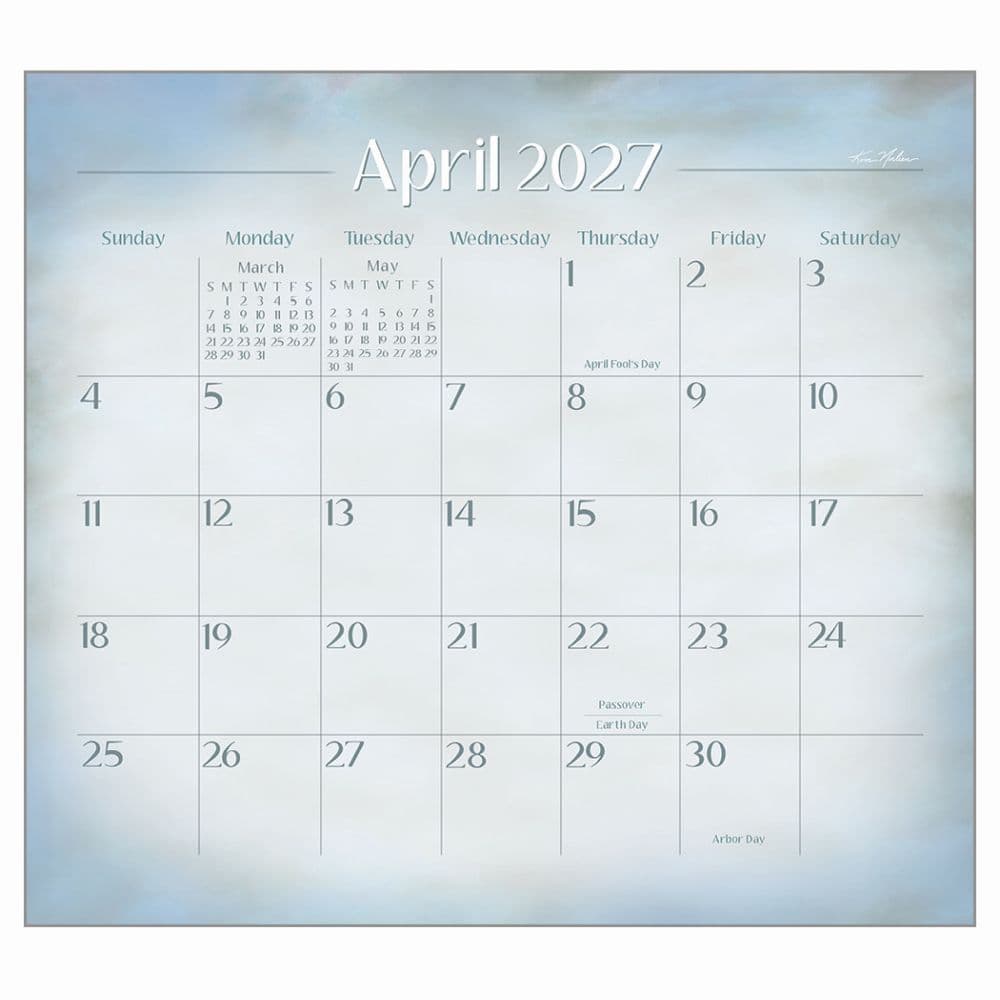 Peace and Tranquility 2027 Wall Calendar by Kim Norlien Second Alternate Image