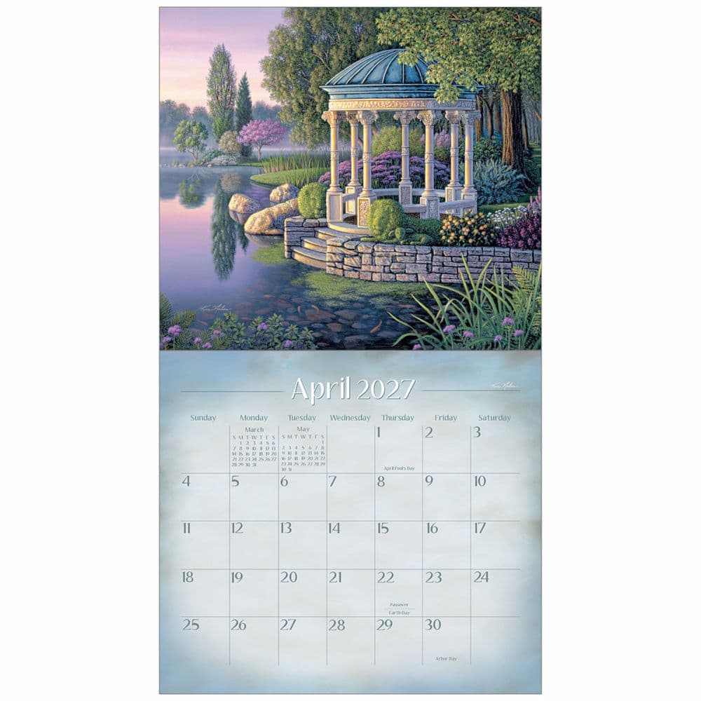 Peace and Tranquility 2027 Wall Calendar by Kim Norlien Third Alternate Image