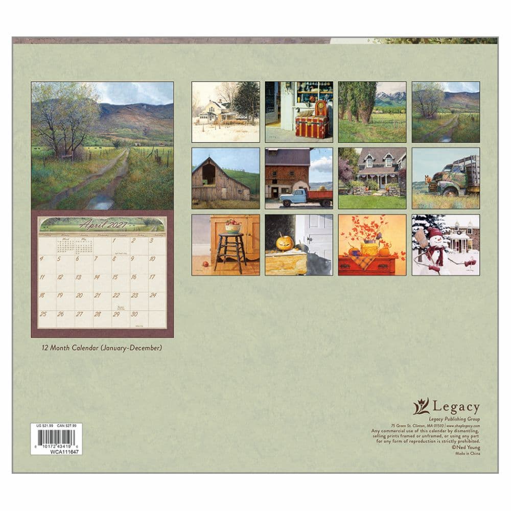 Always Welcome 2027 Wall Calendar by Ned Young First Alternate Image