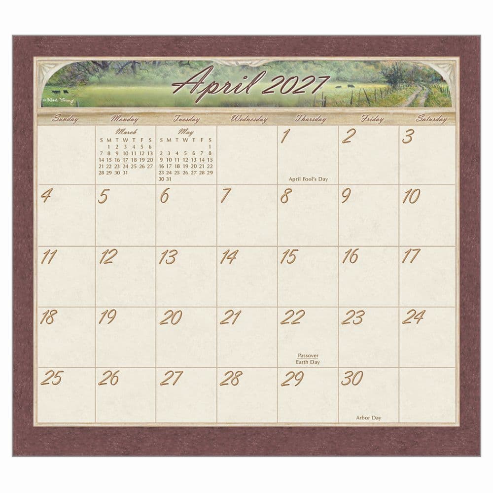 Always Welcome 2027 Wall Calendar by Ned Young Second Alternate Image