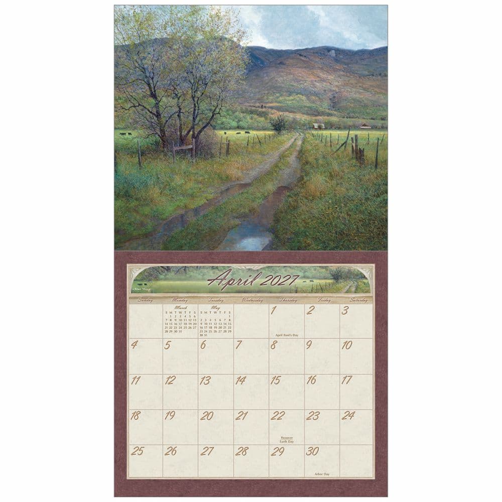 Always Welcome 2027 Wall Calendar by Ned Young Third Alternate Image
