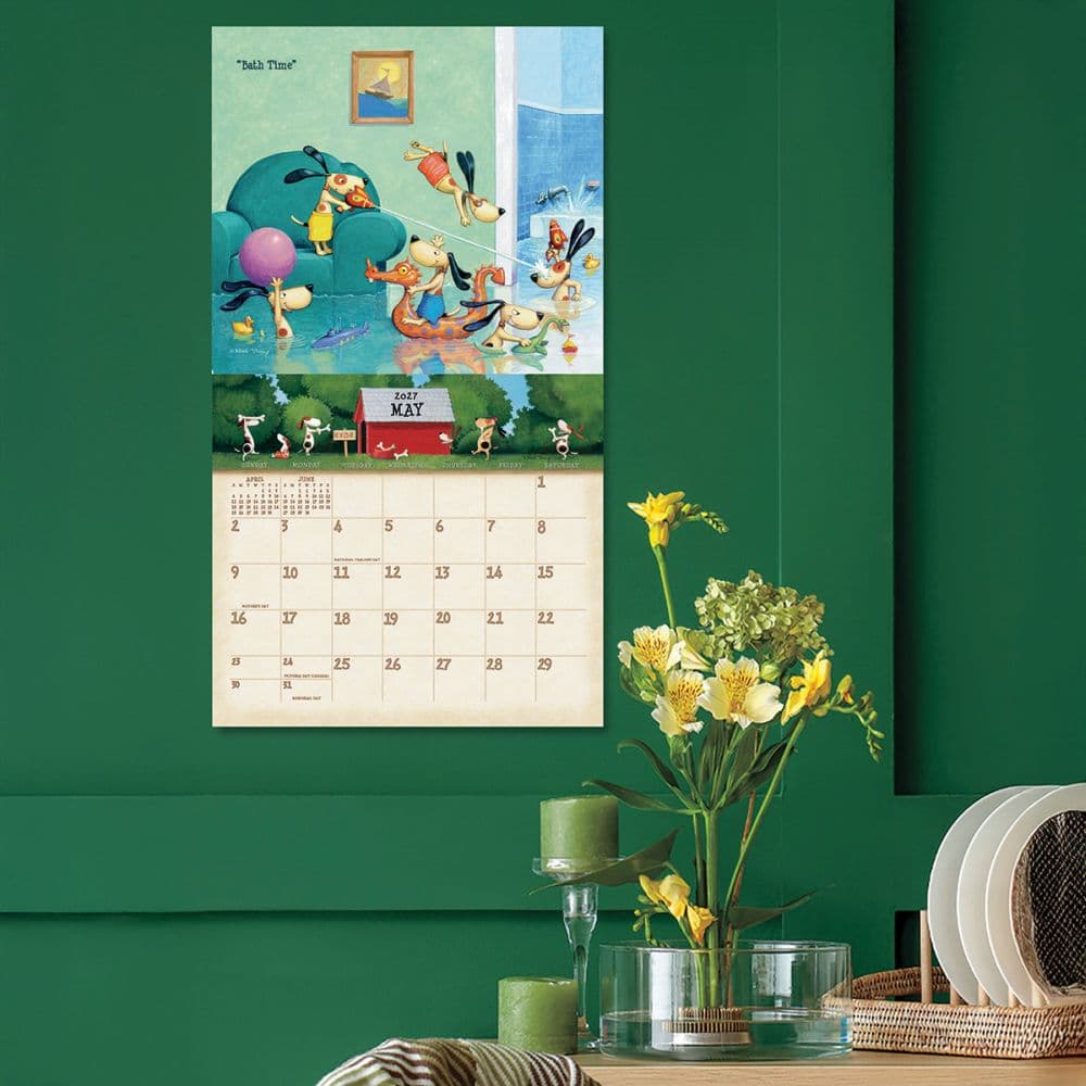 Dogs Life 2027 Wall Calendar by Ned Young Fourth Alternate Image