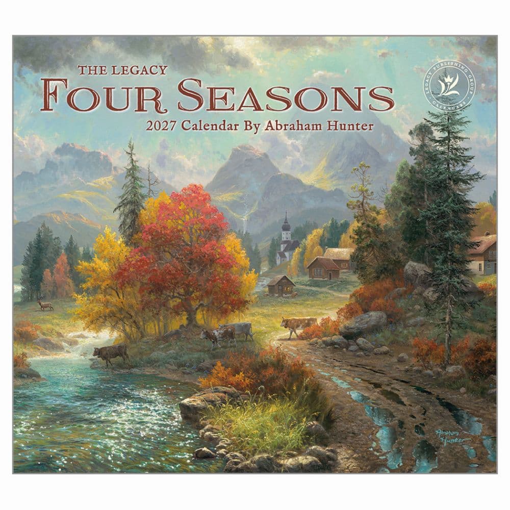 Four Seasons 2027 Wall Calendar by Abraham Hunter Main Product Image
