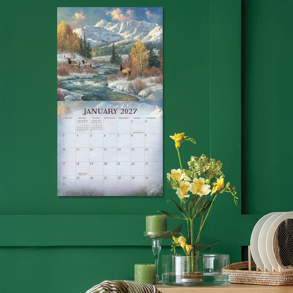 Four Seasons 2027 Wall Calendar by Abraham Hunter Fourth Alternate Image