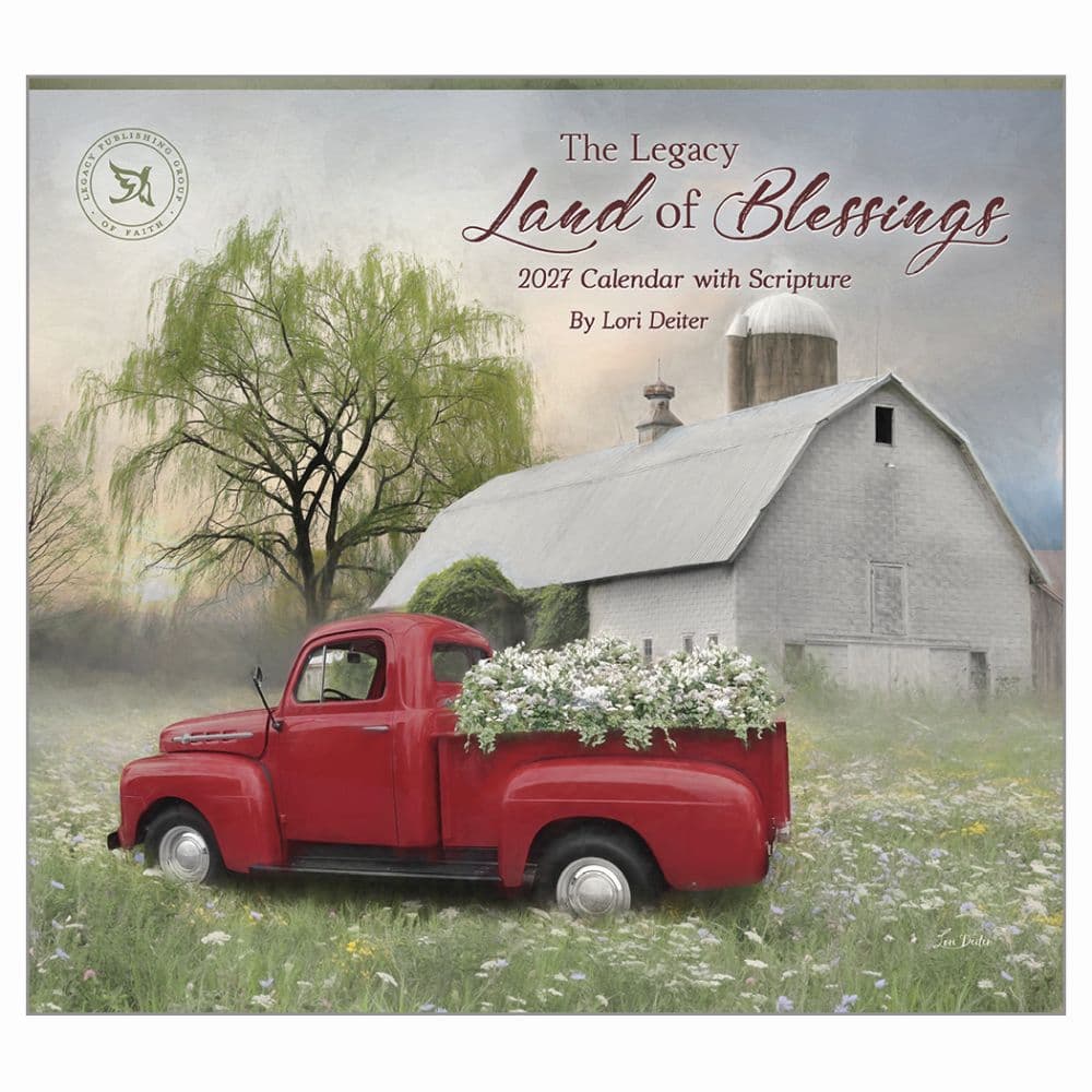image Land of Blessings 2027 Wall Calendar by Lori Deiter Main Product Image