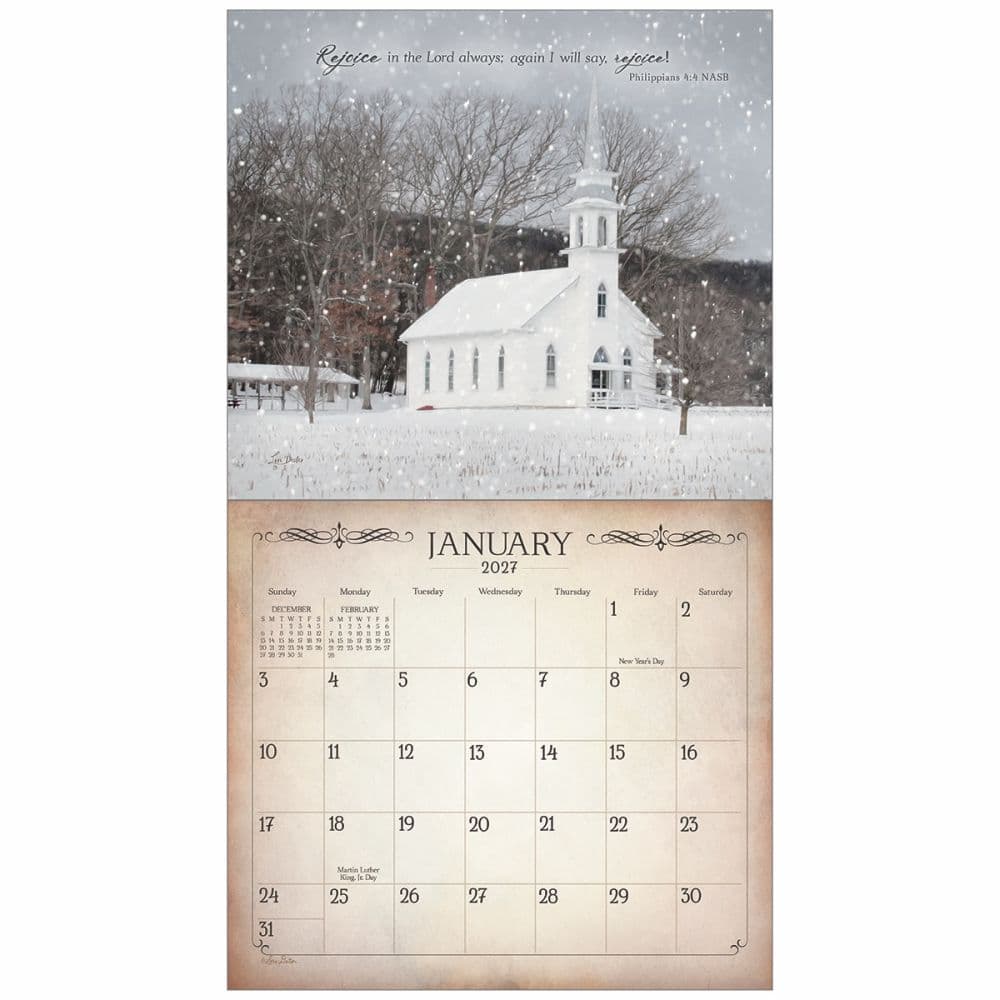 Land of Blessings 2027 Wall Calendar by Lori Deiter Third Alternate Image