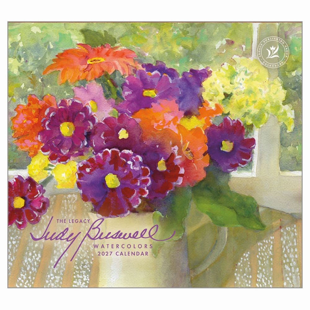 Watercolors 2027 Wall Calendar by Judy Buswell