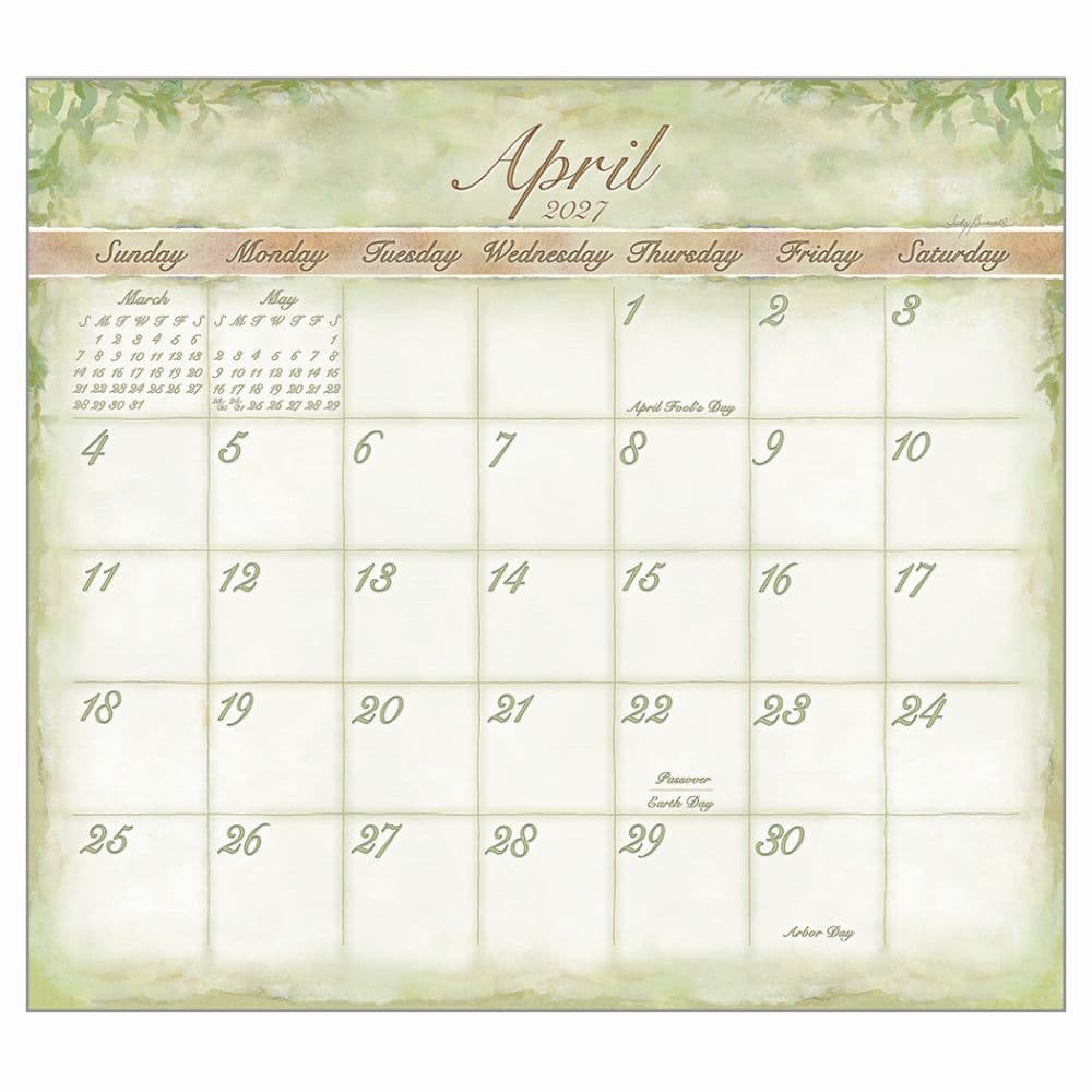 Watercolors 2027 Wall Calendar by Judy Buswell Second Alternate Image