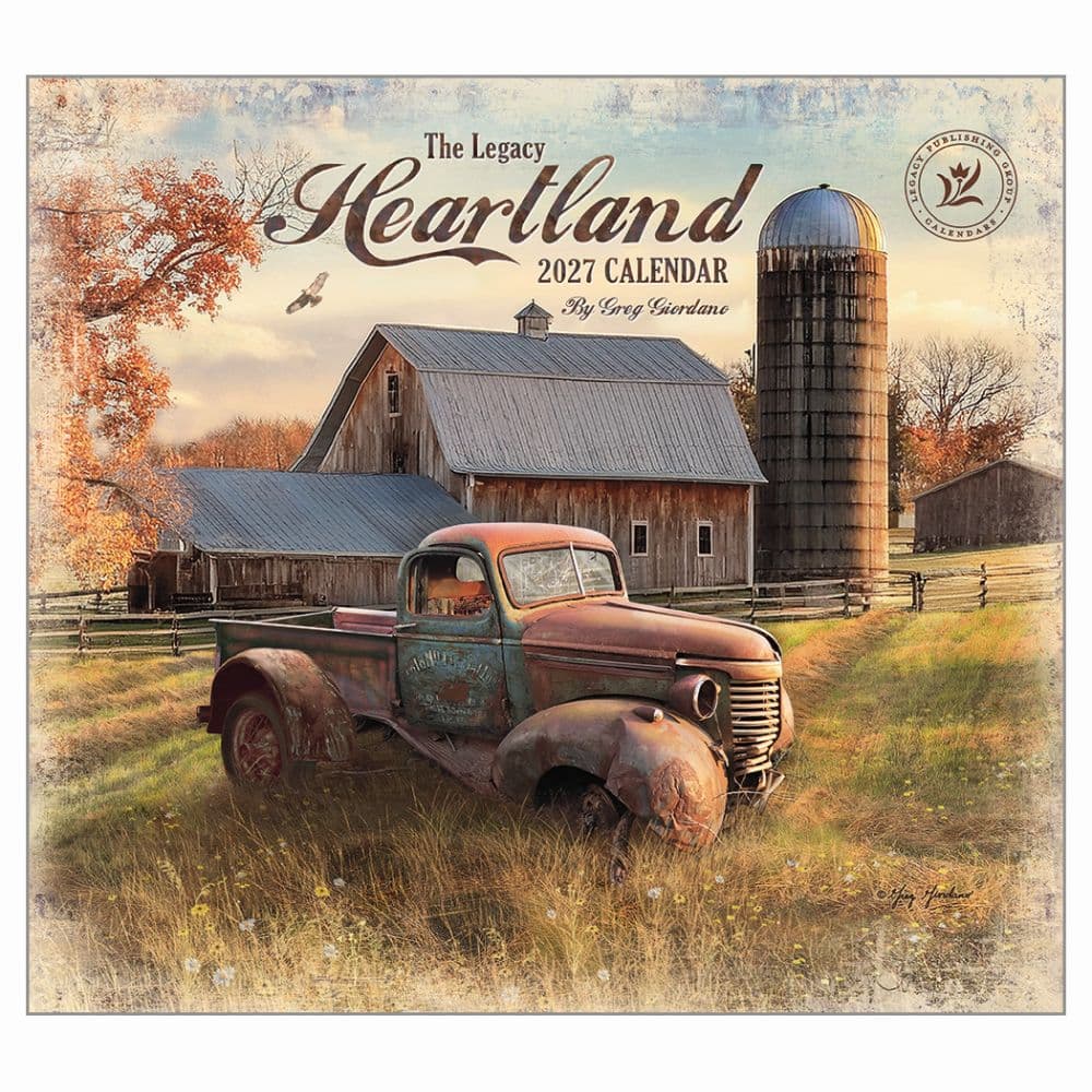 Heartland 2027 Wall Calendar by Greg Giordano