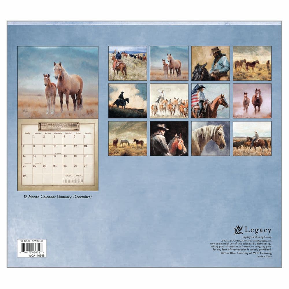 Home on the Range 2027 Wall Calendar by Mark Keathley First Alternate Image