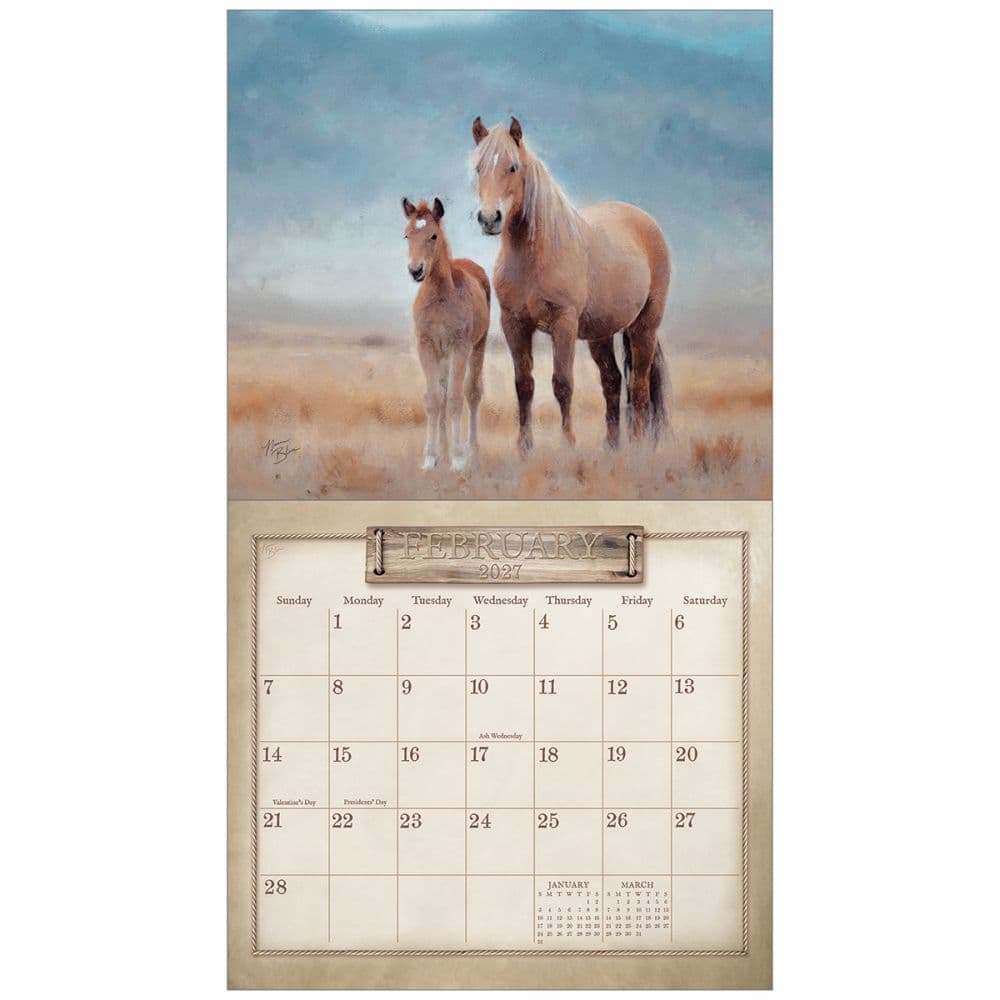 Home on the Range 2027 Wall Calendar by Mark Keathley Third Alternate Image