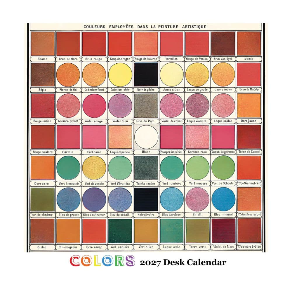 image Colors 2027 Easel Desk Calendar Main Product Image