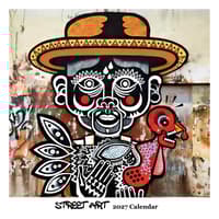 image Street Art Square 2027 Wall Calendar Main Product Image