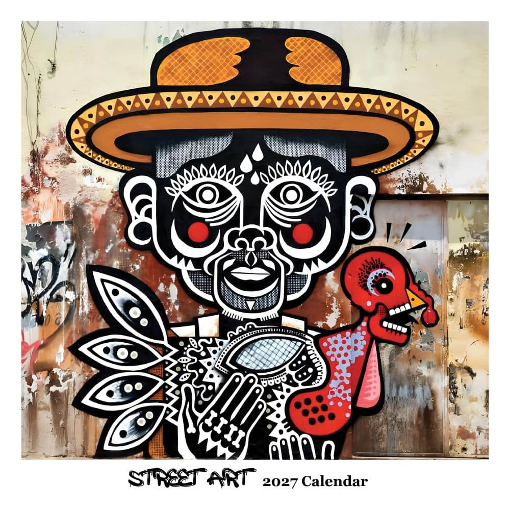 image Street Art Square 2027 Wall Calendar Main Product Image