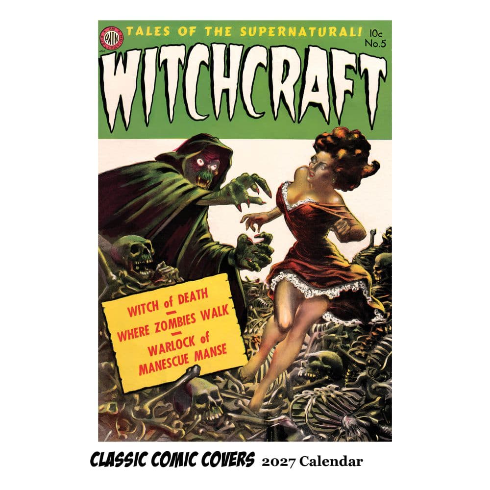 image Classic Comic 2027 Wall Calendar Main Product Image