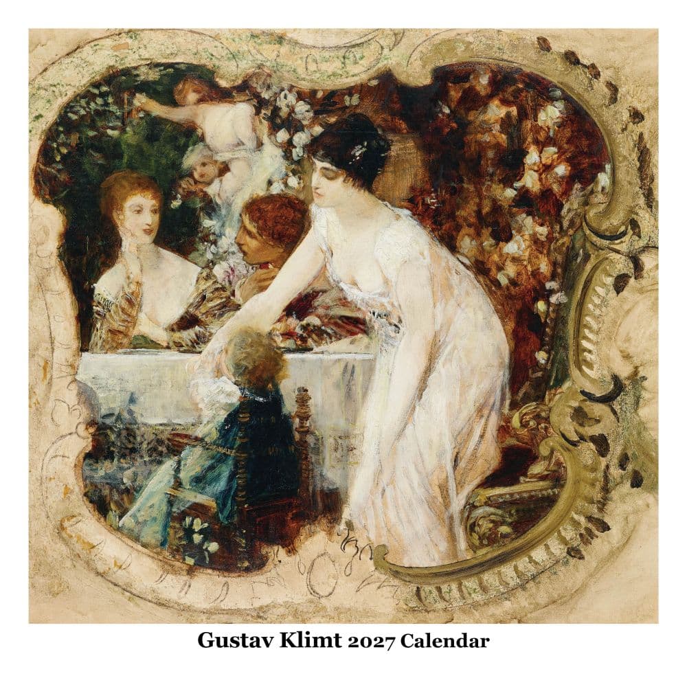 image Klimt Square 2027 Wall Calendar Main Product Image