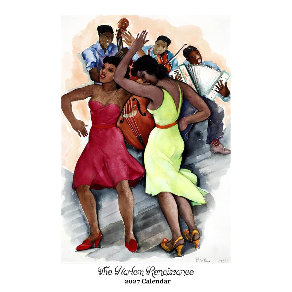 Harlem Renaissance 2027 Wall Calendar