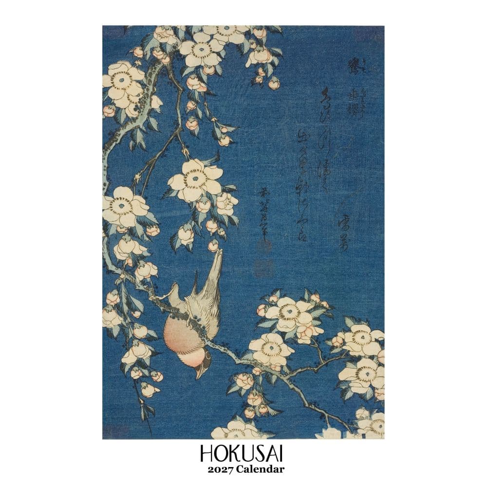 Hokusai Poster 2027 Wall Calendar