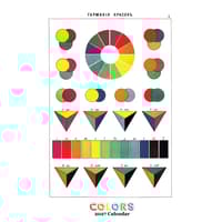 image Colors Poster 2027 Wall Calendar Main Product Image