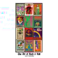 image Art of Rock and Roll 2027 Wall Calendar Main Product Image
