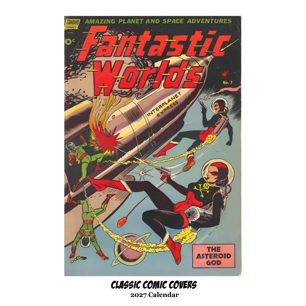 image Classic Comic 2027 Wall Calendar Main Product Image