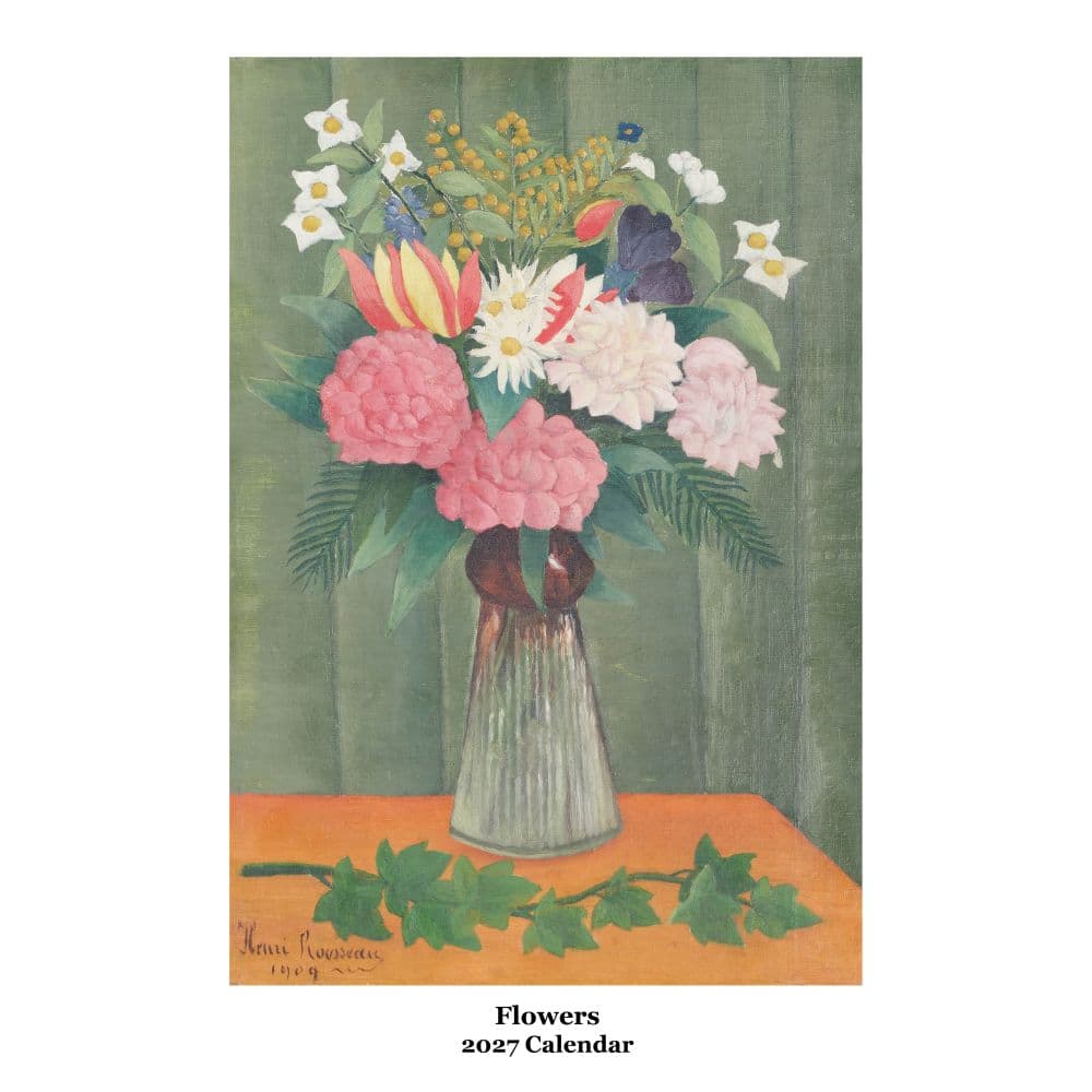 Flowers Poster 2027 Wall Calendar