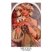 image Mucha Poster 2027 Wall Calendar Main Product Image