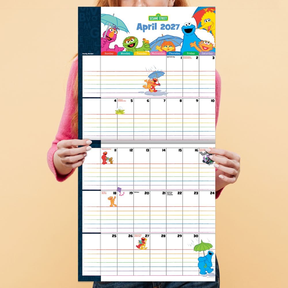 Sesame Street 2027 Planning Wall Calendar Fifth Alternate Image