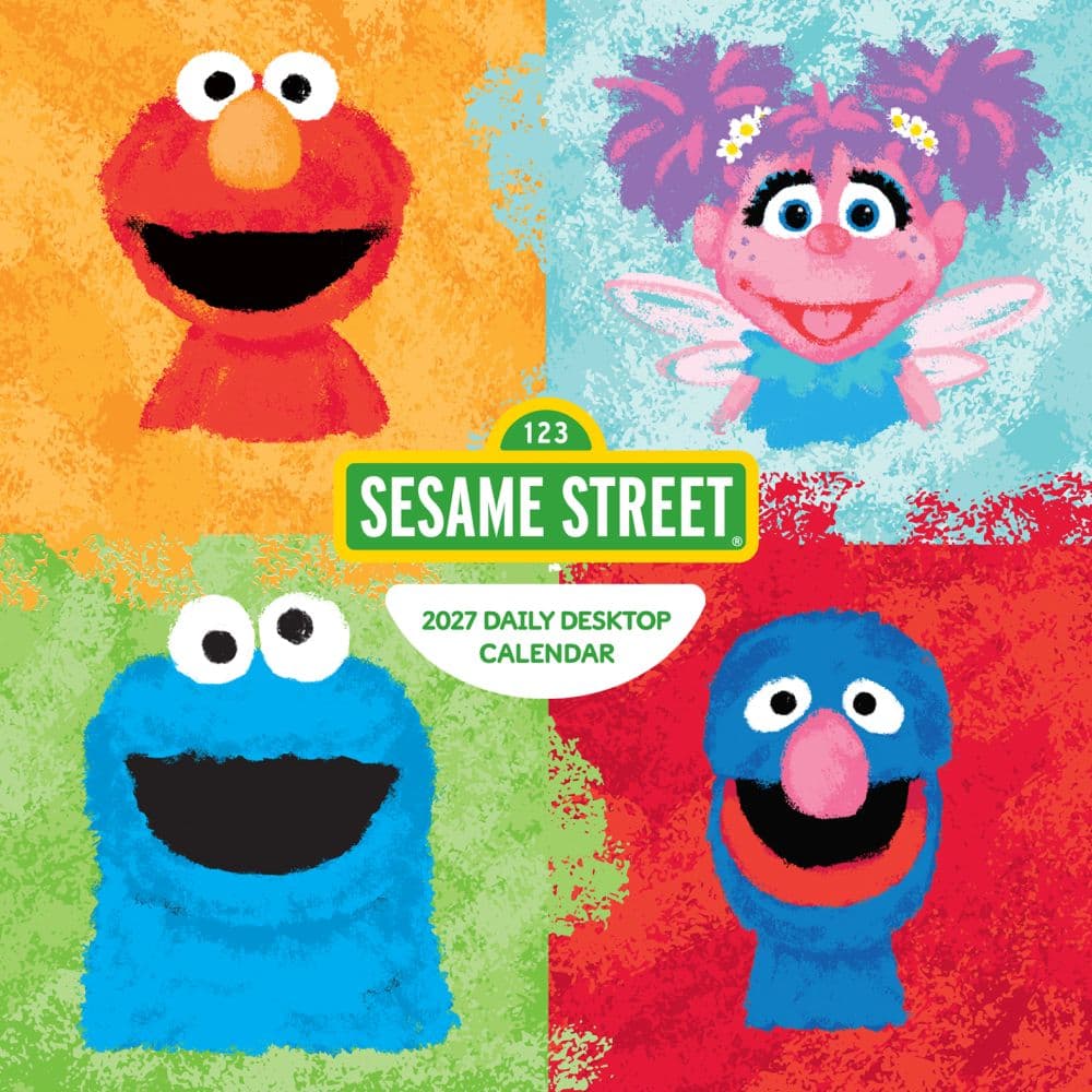 Sesame Street 2027 Desk Calendar Main Product Image