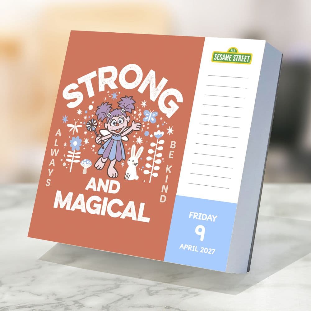 Sesame Street 2027 Desk Calendar Third Alternate Image
