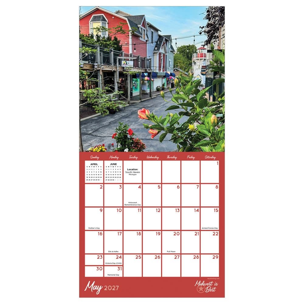 Midwest Is Best 2027 Mini Wall Calendar Third Alternate Image