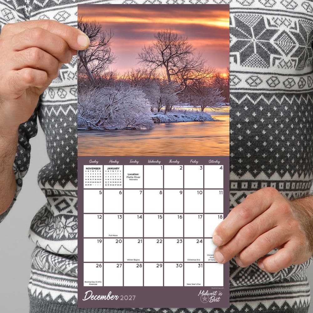 Midwest Is Best 2027 Mini Wall Calendar Fifth Alternate Image