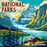 image National Parks-Art 2027 Mini Wall Calendar Main Product Image