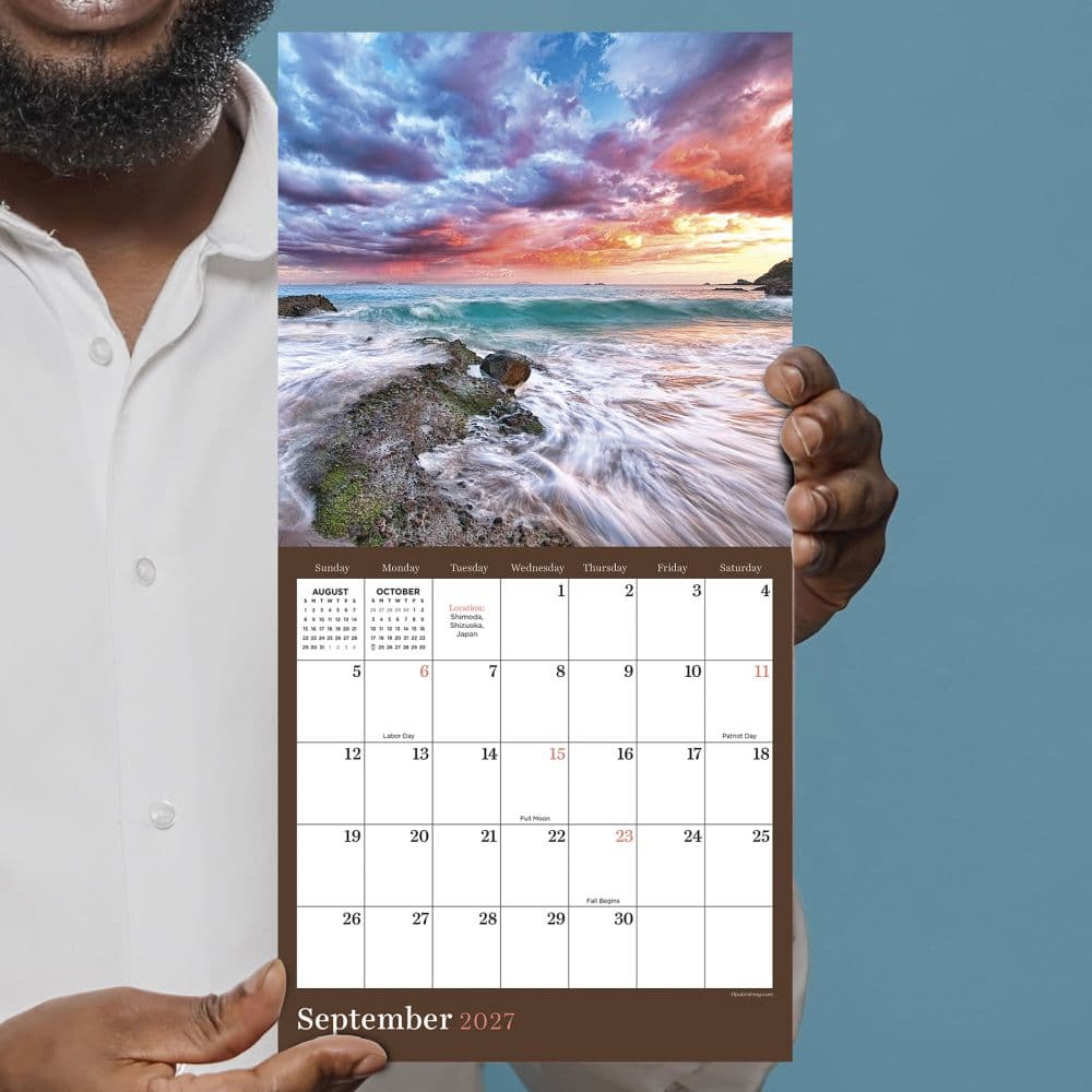 Sunsets 2027 Mini Wall Calendar Fifth Alternate Image