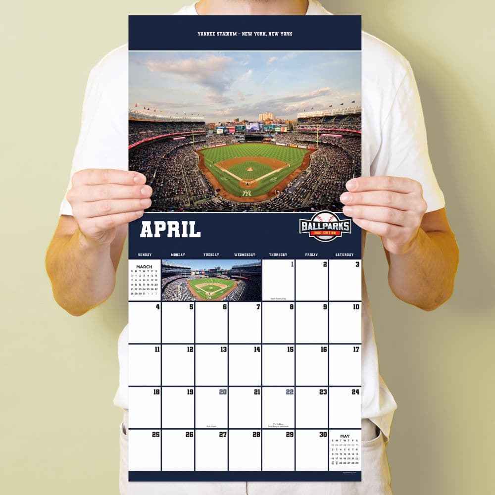 Ballparks 2027 Wall Calendar Fifth Alternate Image