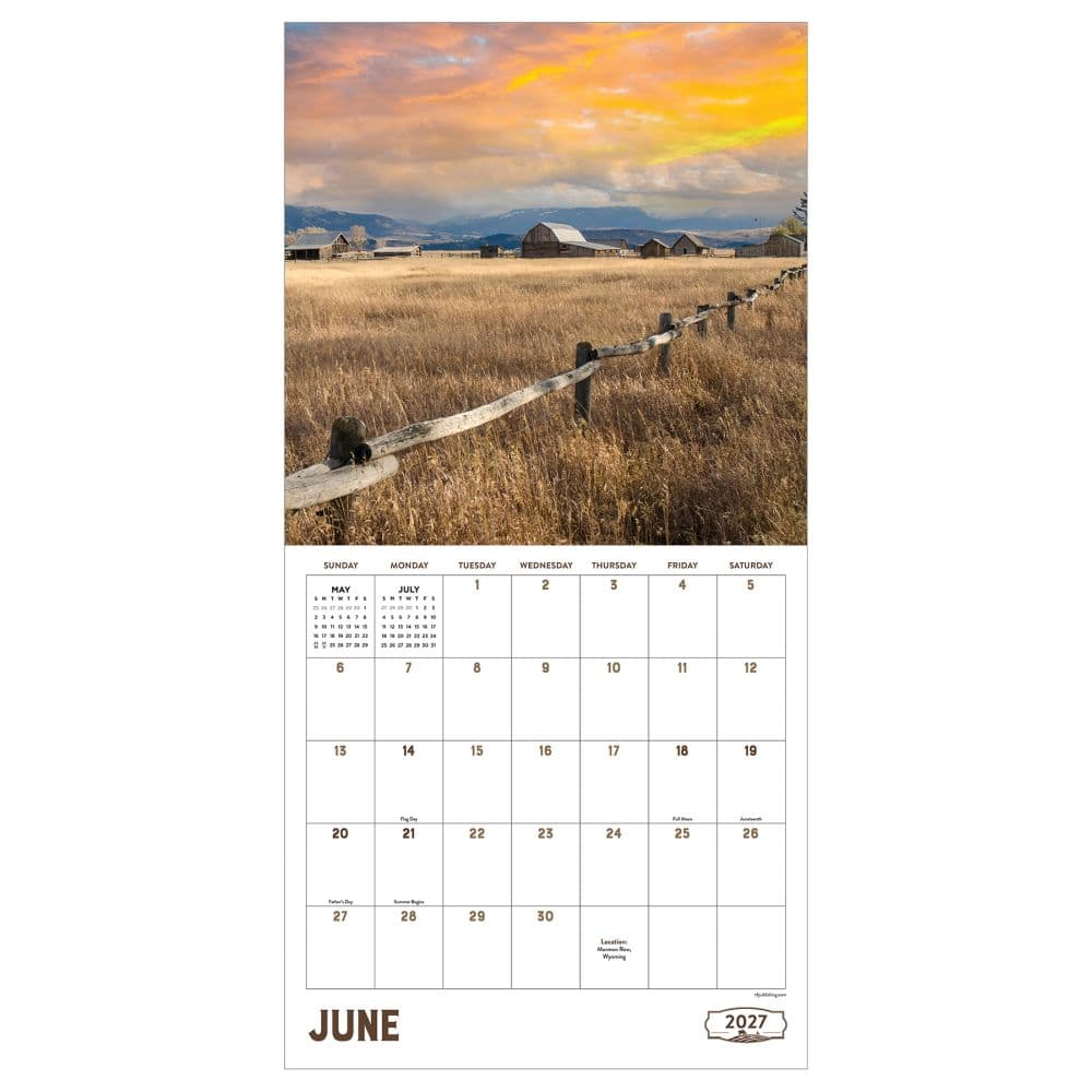 Ranch Life 2027 Wall Calendar Second Alternate Image