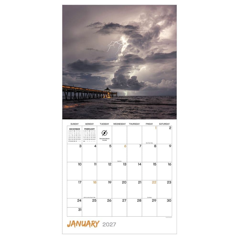 Wild Weather 2027 Wall Calendar Second Alternate Image