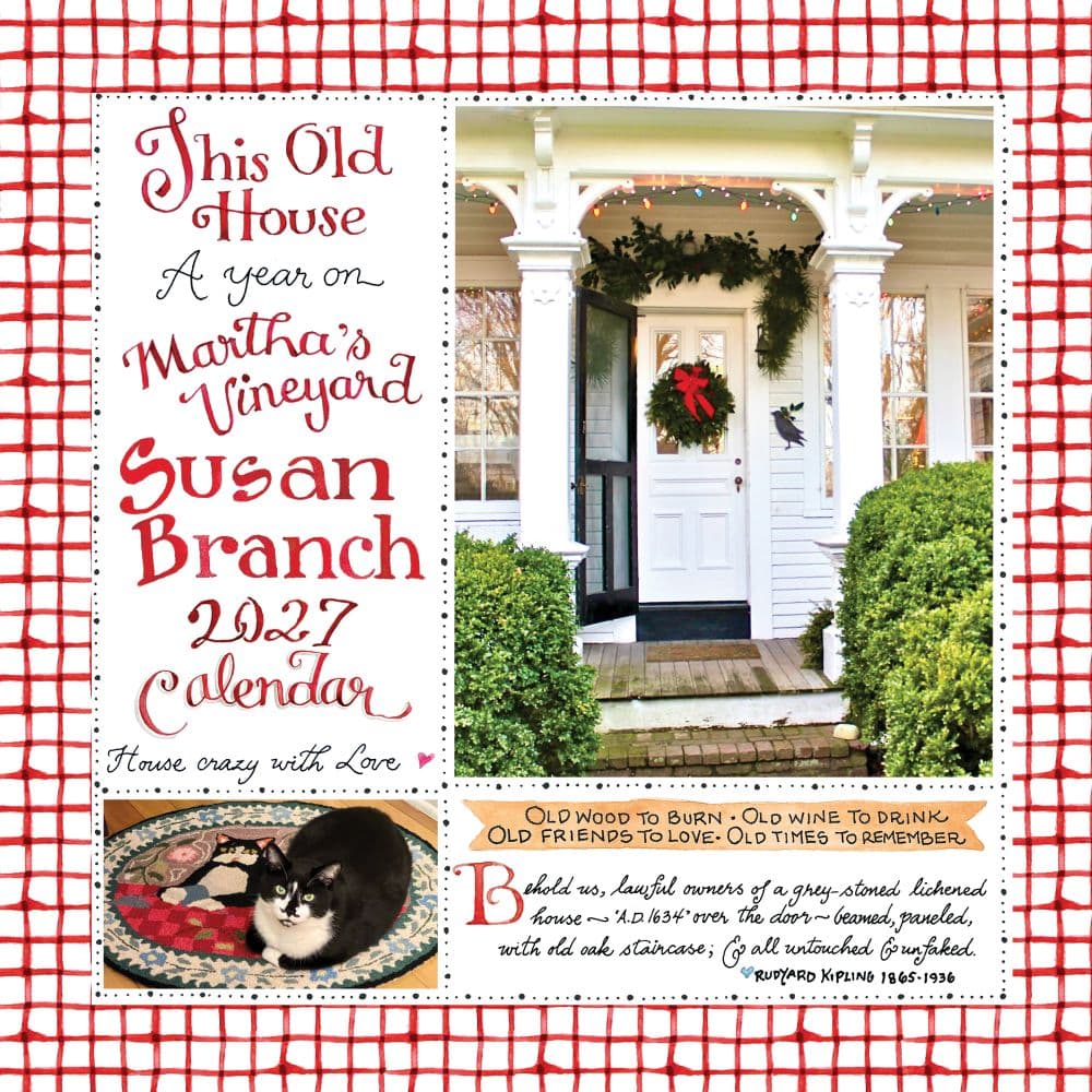 Susan Branch 2027 Wall Calendar Main Product Image