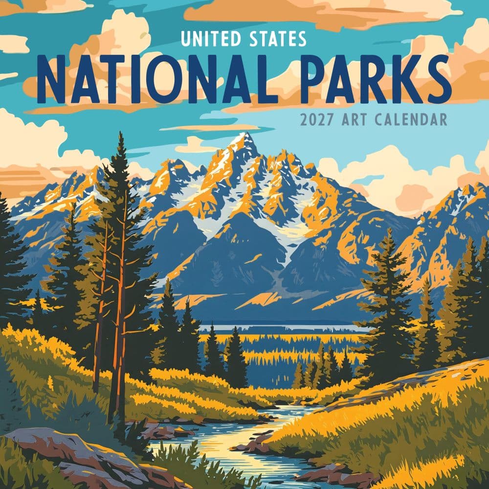 image National Parks-Art 2027 Wall Calendar Main Product Image