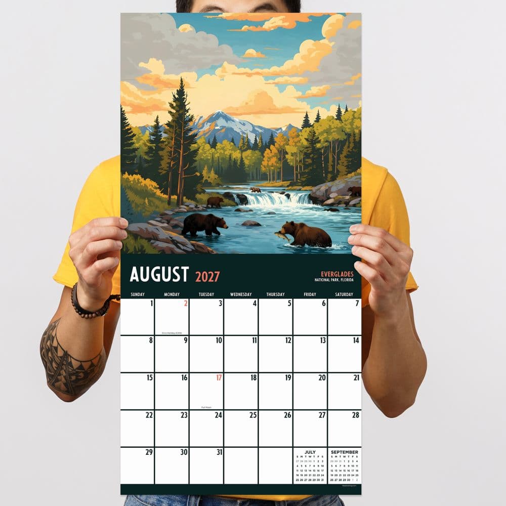 National Parks-Art 2027 Wall Calendar Fifth Alternate Image
