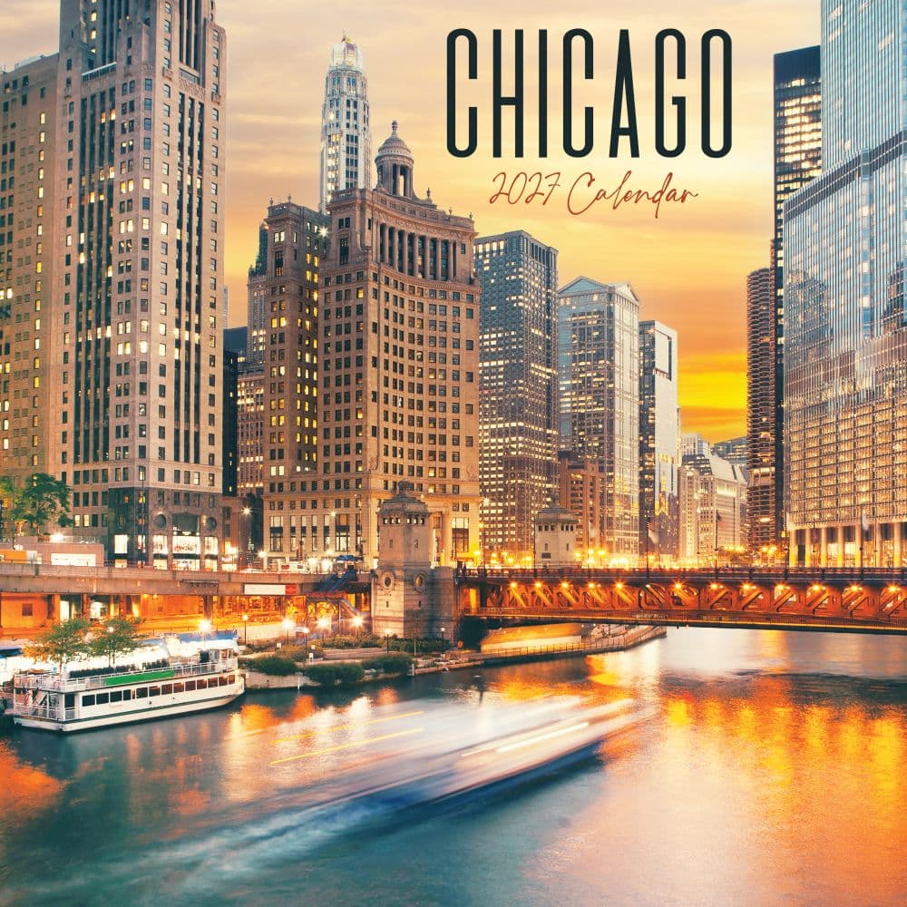 Chicago 2027 Wall Calendar Main Product Image