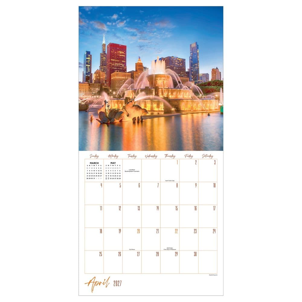 Chicago 2027 Wall Calendar Second Alternate Image