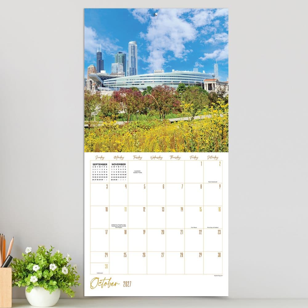 Chicago 2027 Wall Calendar Fourth Alternate Image
