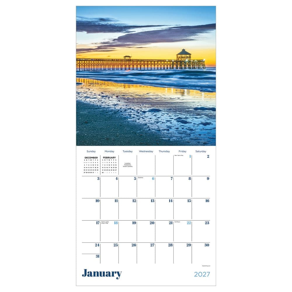 Waters Edge 2027 Wall Calendar Second Alternate Image