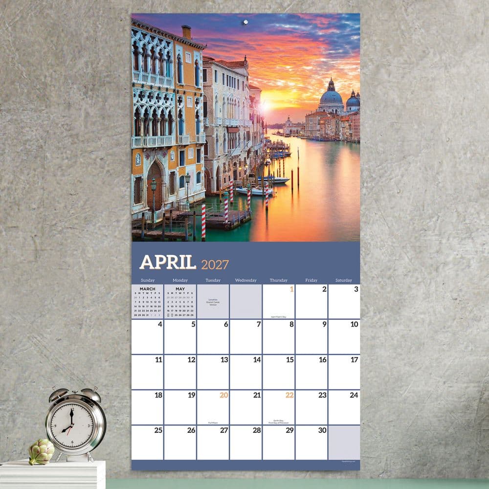 Italy 2027 Wall Calendar Fourth Alternate Image