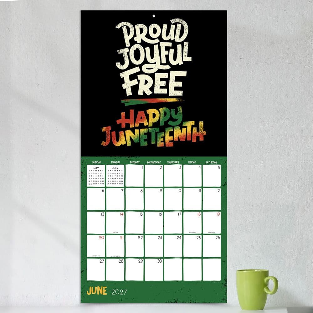 Mahogany 2027 Wall Calendar Fourth Alternate Image