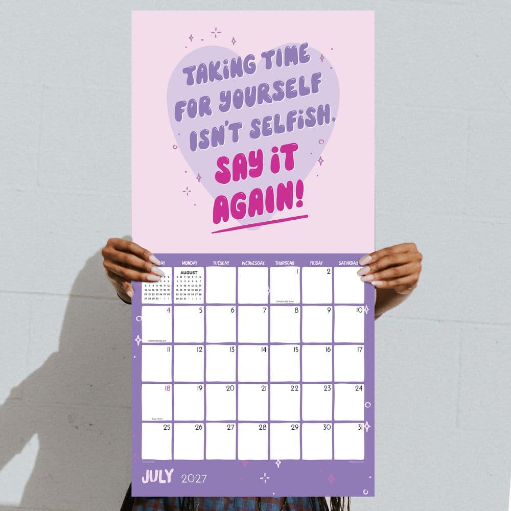 Mahogany 2027 Wall Calendar Fifth Alternate Image