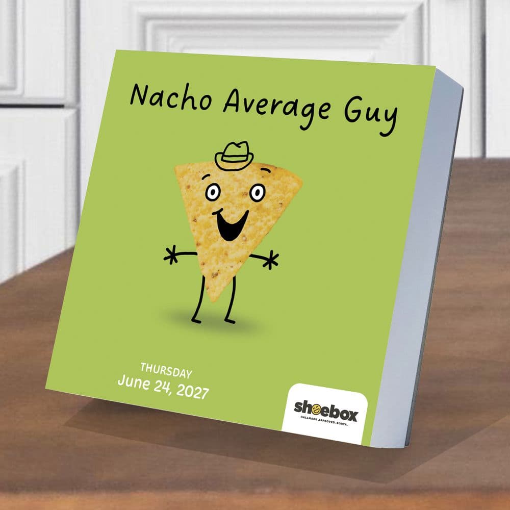 Shoebox 2027 Desk Calendar Third Alternate Image