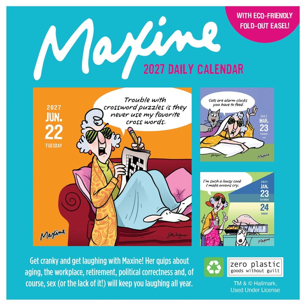 Maxine 2027 Desk Calendar First Alternate Image